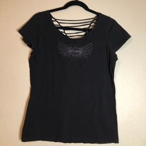 Harley Davidson top!  Ladies L